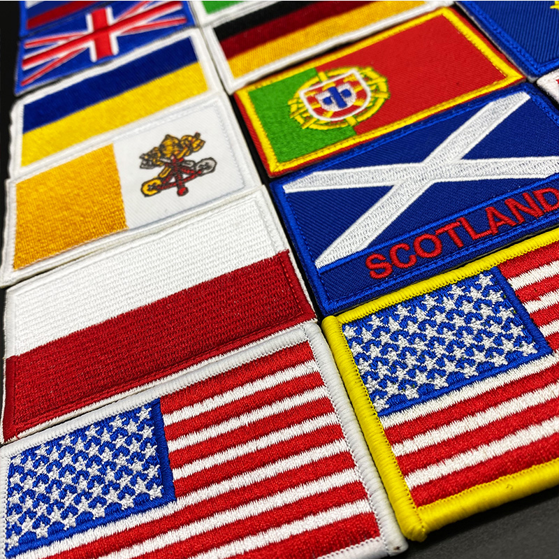 Country Flag Embroidered hook  - đánh giá và giá Urban Backpack Tactical