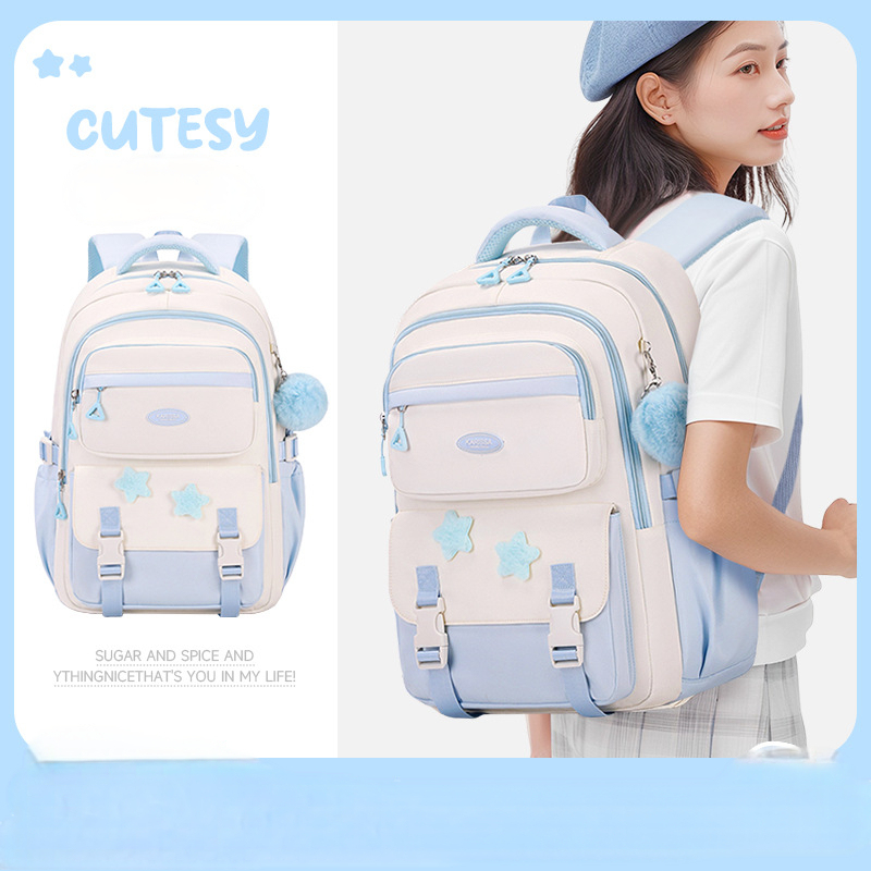 Cute Girls School Backpack Pin - đánh giá và giá School Backpack Teen