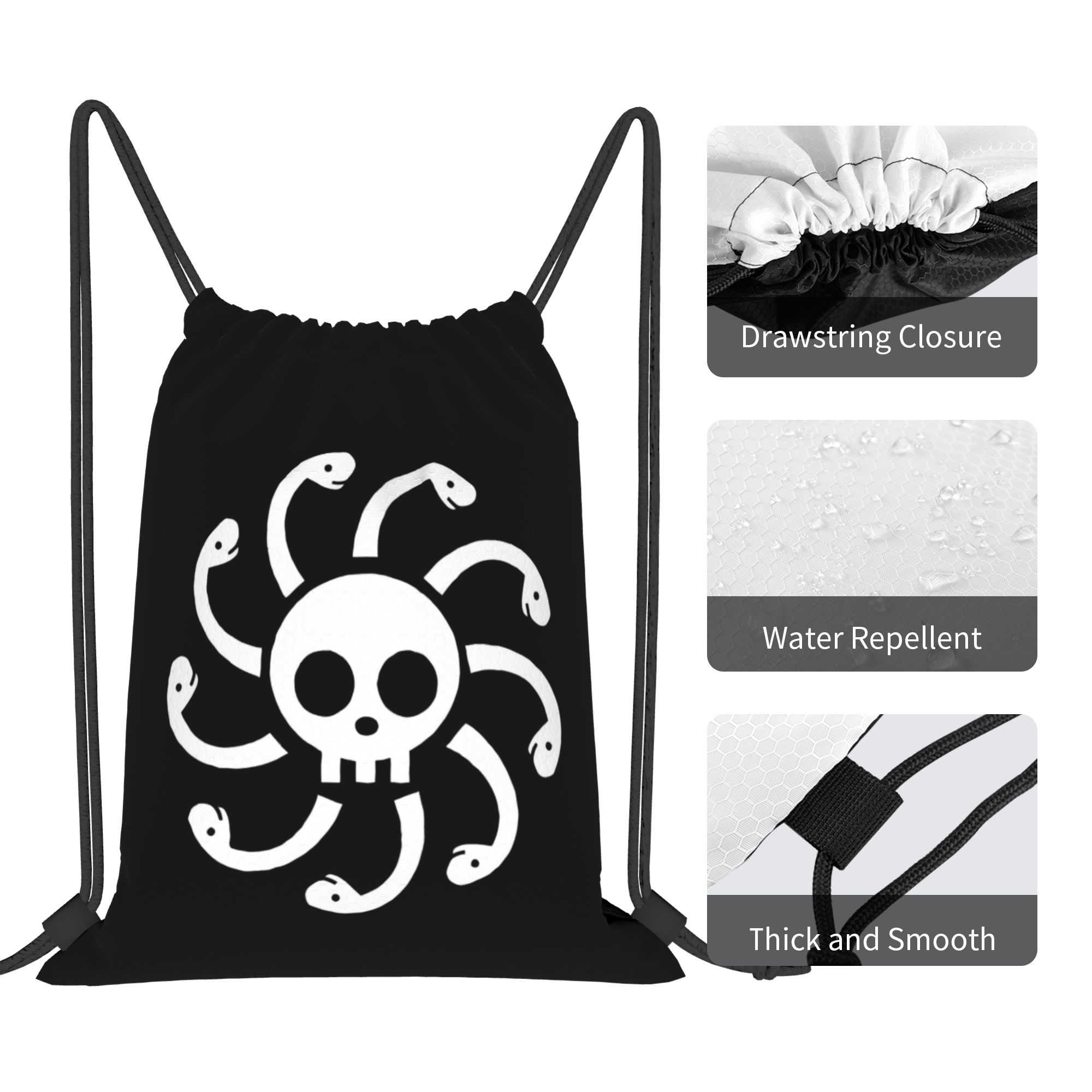 Boa Hancock One Piece Flag  Dr - đánh giá và giá Drawstring Gym Bag