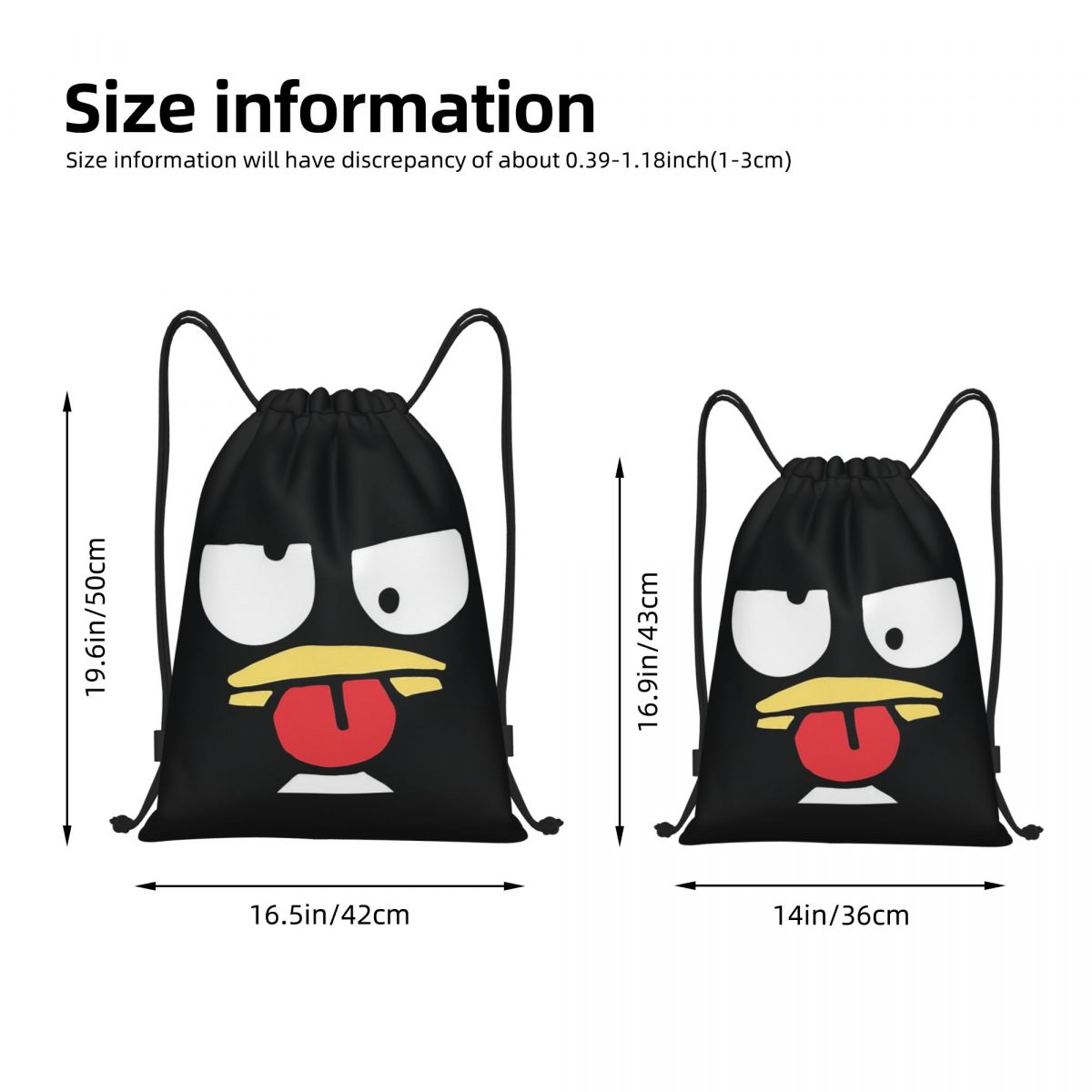 Badtzs Marus  Penguin Drawstri - đánh giá và giá Drawstring Gym Bag