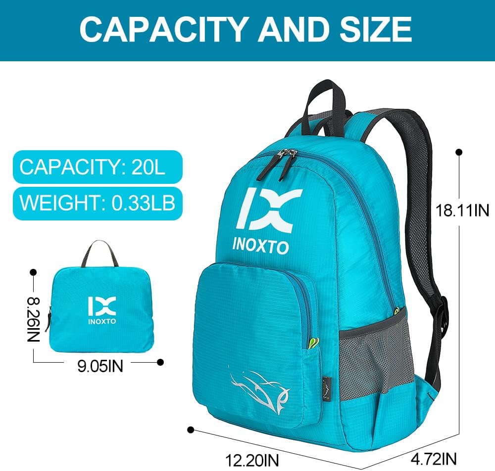 20L Lightweight Hiking Backpac - đánh giá và giá Foldable Backpack Small