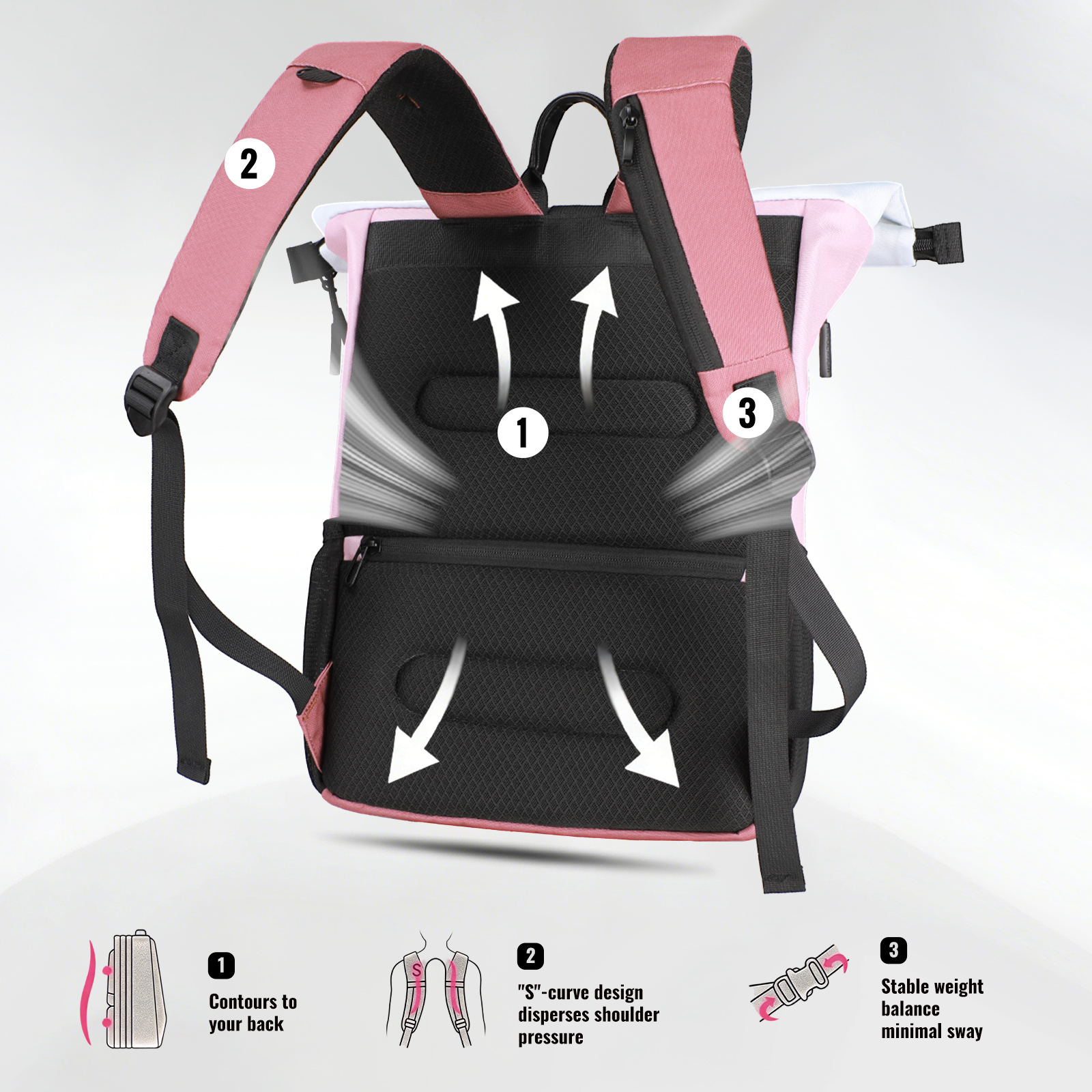 Heroic Knight Casual Travel Ba - đánh giá và giá Travel Backpack Anti Theft