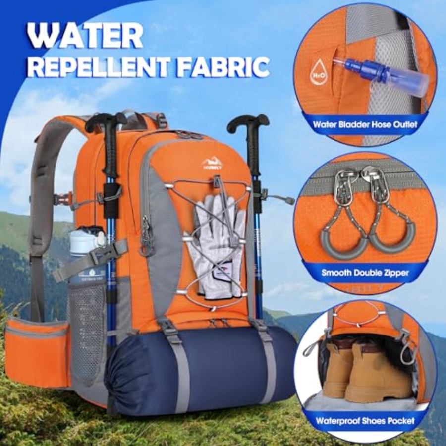 50L Hiking Backpack Waterproof - đánh giá và giá Hiking Backpack Waterproof