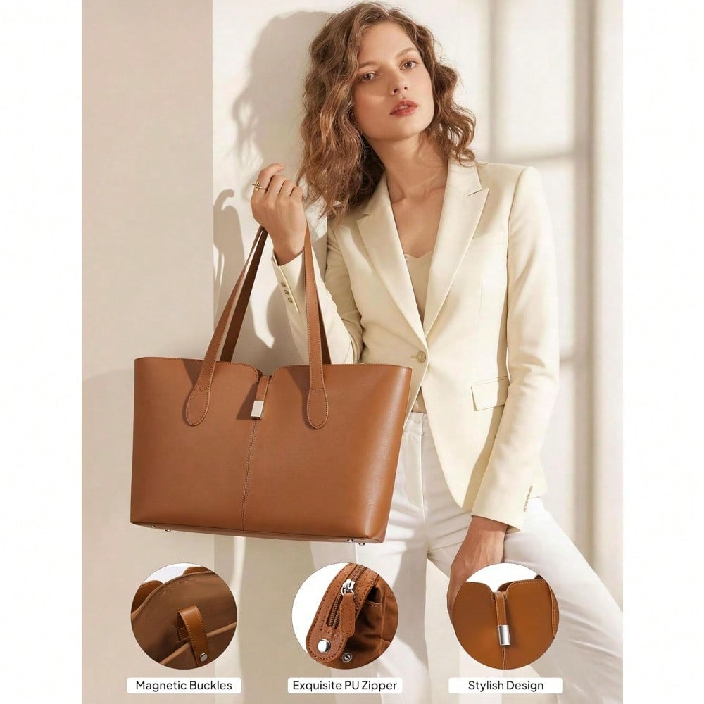 Laptop Tote Bag For Women With - đánh giá và giá Laptop Sleeve Removable
