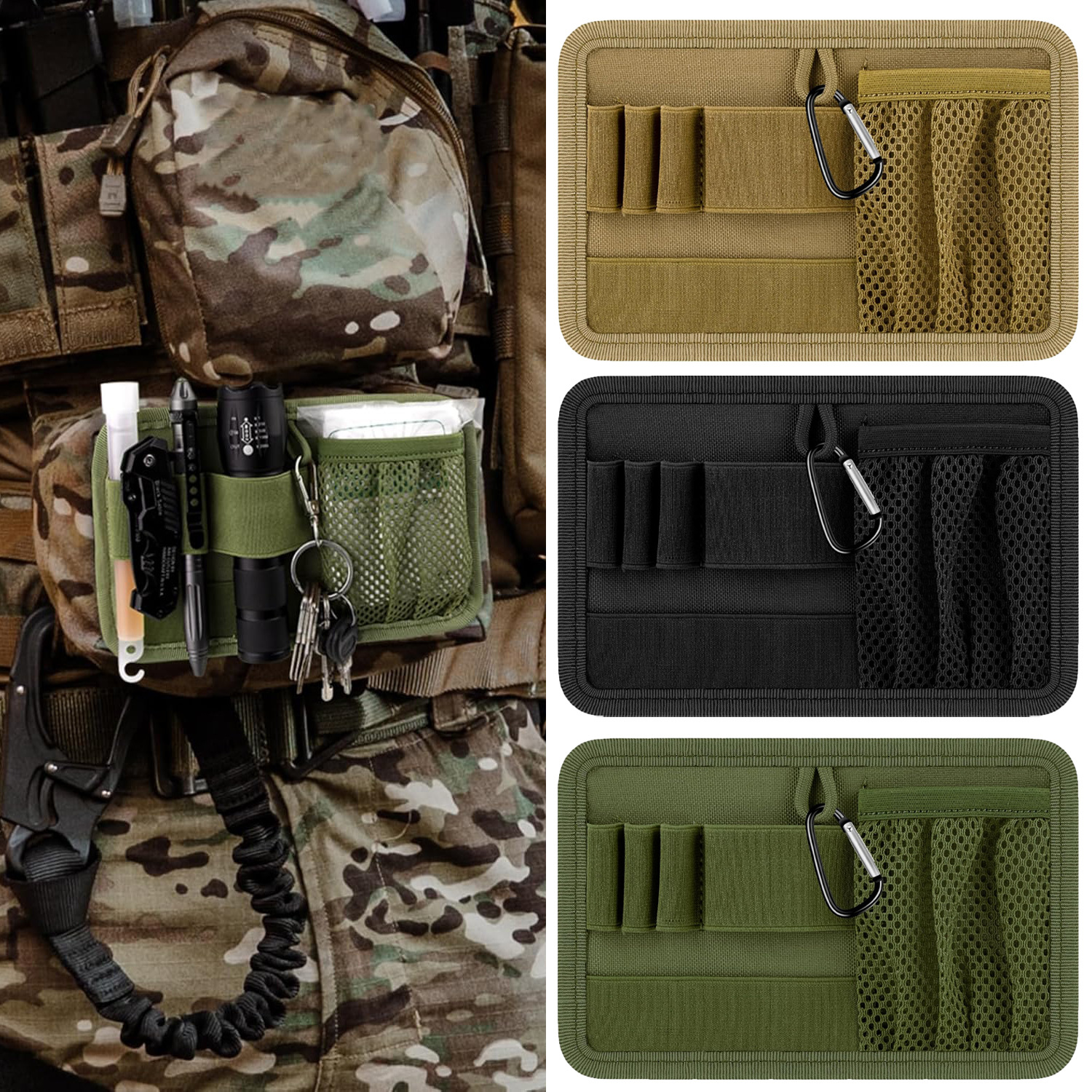 Tactical Bag Insert Panel Orga - đánh giá và giá Backpack Insert Organizer
